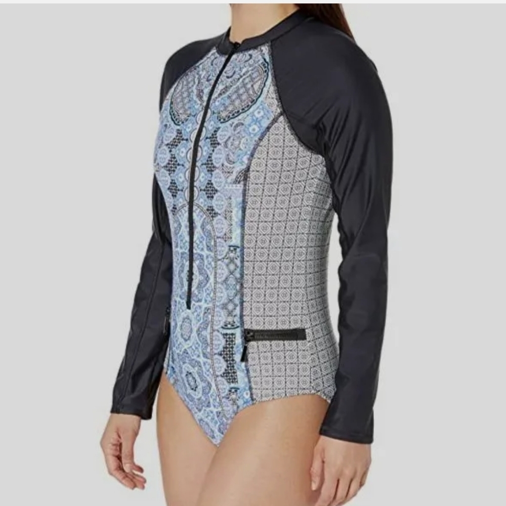 Cabana Life Midnight Marrakesh Unisuit One-Piece 50+UV Protection Large Blue - Picture 4 of 15